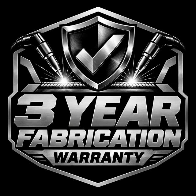 3 year fabrication warranty